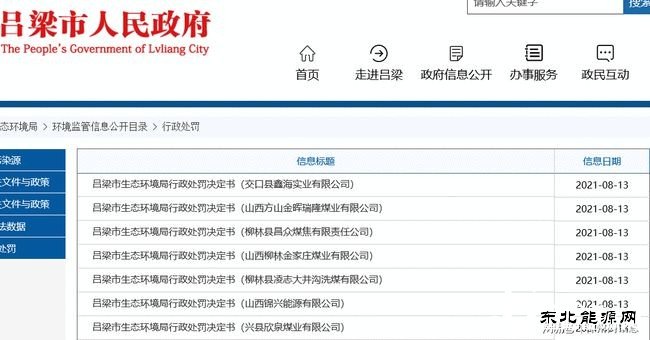 煤炭大县后遗症渐发：山西柳林或变为吕梁污染大县