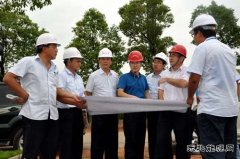 江西昌九城际铁路公司：董事长陈乃武到中铁21局昌赣12标检查工程