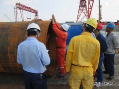 曹妃甸百万：循环水管制作工艺现场评比