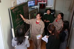 古城煤矿：“女职工岗位小课堂”沉潜充电