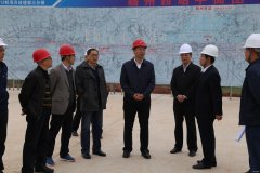 江西昌九城际铁路公司：新任董事长、总经理莅临昌赣客专12标工地