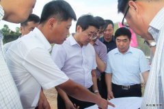 中铁二十一局： 党委书记庄纪栋到江西兴泉铁路4标现场办公指导建