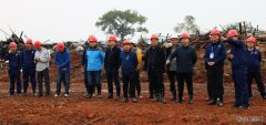 中铁九局：江西赣州高铁新区西站周边市政道路及配套II标正式开建