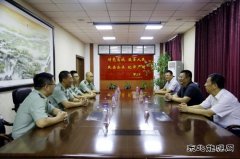 佳木斯供电公司：“八一”慰问官兵 畅叙鱼水情深
