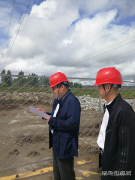 兴凯湖电业局：陈殿军局长深入虎林市跨铁路高架桥现场办公