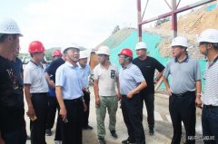 中铁二十一局：纪委书记李金生调研兴泉铁路兴宁4标建设工地