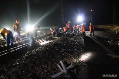 中铁二十一局：110分钟顺利完成兴泉铁路兴国站首次封锁站改施工