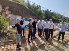 东南沿海铁路福建公司：副总经理杨焕检查兴泉铁路XQXN-4标工地