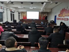 黔金煤业组织开展“学理念、固机制、抓落实、保安全”培训