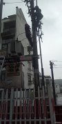 江西婺源：冒雨抢修