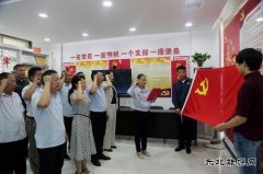 太康县供电公司：重温入党誓词  庆祝党的生日