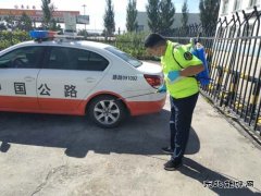 恰库尔图超限检测站治超、值守两手抓，全力打好疫情防御战