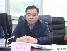 蒲白矿业公司党委书记、董事长沈显华一行到建庄矿业调研指导工作