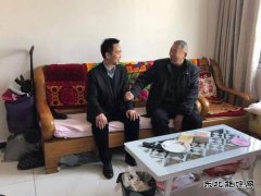 中煤矿建集团党委委员、副总经理徐辉东走访慰问退休老党员