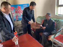 蒲白建新煤化：走访困难职工 送关怀暖人心