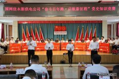 佳木斯供电公司：举办“奋斗百年路·启航新征程”党史决赛