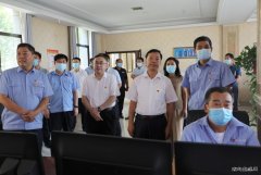 渭南市委常委、统战部部长、政法委书记樊存弟到西固煤业调研