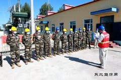 黑龙江兴凯湖供电分公司：“党建+”激发秋季检修红色动力