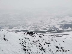 摄影作品：雪后西露天矿