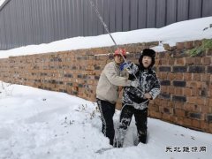大唐葫芦岛热力公司：清扫积雪保畅通 加大巡检保供暖