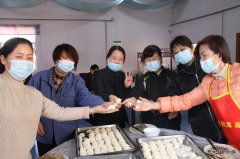 蒲白矿业技校联合党委：冬至饺子情意浓 “温情饺子”暖人心