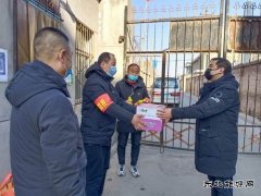 蒲白马南社区：战“疫”有力度  慰问人暖心更暖