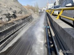 榆北煤业涌鑫矿业公司：“云微雾”降尘抖擞“科技范”