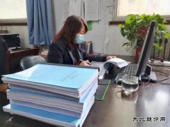 陕煤蒲白技/02/meiqitongxun/2022/0523/：疫情防控期间，培训资料整理“不松懈”