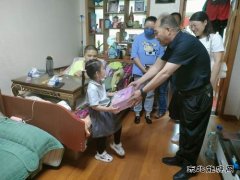 蒲白中心社区：入户慰问暖人心  满满关爱暖童心