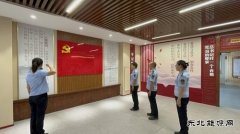 哈巴河执法大队：重温入党誓词，牢记初心使命