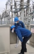 国网临泽县供电公司：寒潮来袭!临电力铁军已逆风而来…