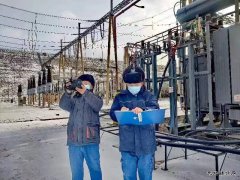 图片新闻：国网黑龙江水电总厂开展寒潮特巡检查