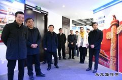 江西省政协副主席、民盟省委会主委辜清到江西建工一建调研