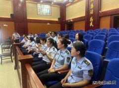 阿勒泰执法支队哈巴河执法大队：观看庭审视频 感受法律力