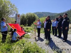 阿勒泰执法支队：同庆建军佳节，共叙鱼水深情