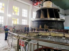 黑龙江水电总厂：重达144吨水轮机组转轮平安“回家”
