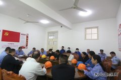 潞安恒通化工：物业管理科开展办公楼火灾逃生演练