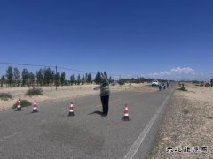 哈巴河执法大队：开展抗击风吹沙自然灾害应急处置演练活动
