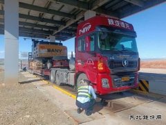 富蕴执法大队：持续做好大件运输车辆服务管理工作