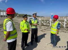 哈巴河执法大队：加强在建公路项目施工监管 确保公路安全