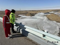 阿勒泰执法支队哈巴河执法大队：协助开展公路技术状况调查工作