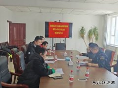 富蕴执法大队：多部门召开治超联席会 筑牢春季道路安全防线