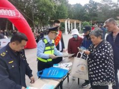 布尔津执法大队：积极开展防灾减灾宣传活动