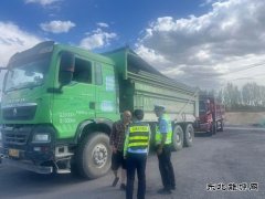 哈巴河执法大队：严查超限超载，筑牢安全防线